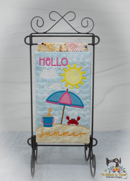 Hello Summer Mylar Mini Quilt Virtual Class - Image 2