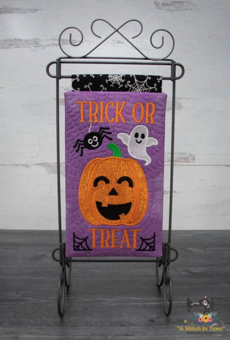 Trick or Treat Mylar Mini Quilt Virtual Class