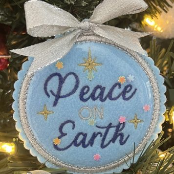 Peace On Earth Ornament