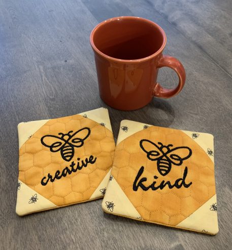 Bee Coaster Set - Image 2