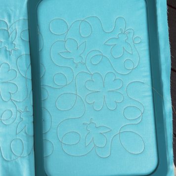 In the Hoop Designer Software Tutorial Creating Quilting Files