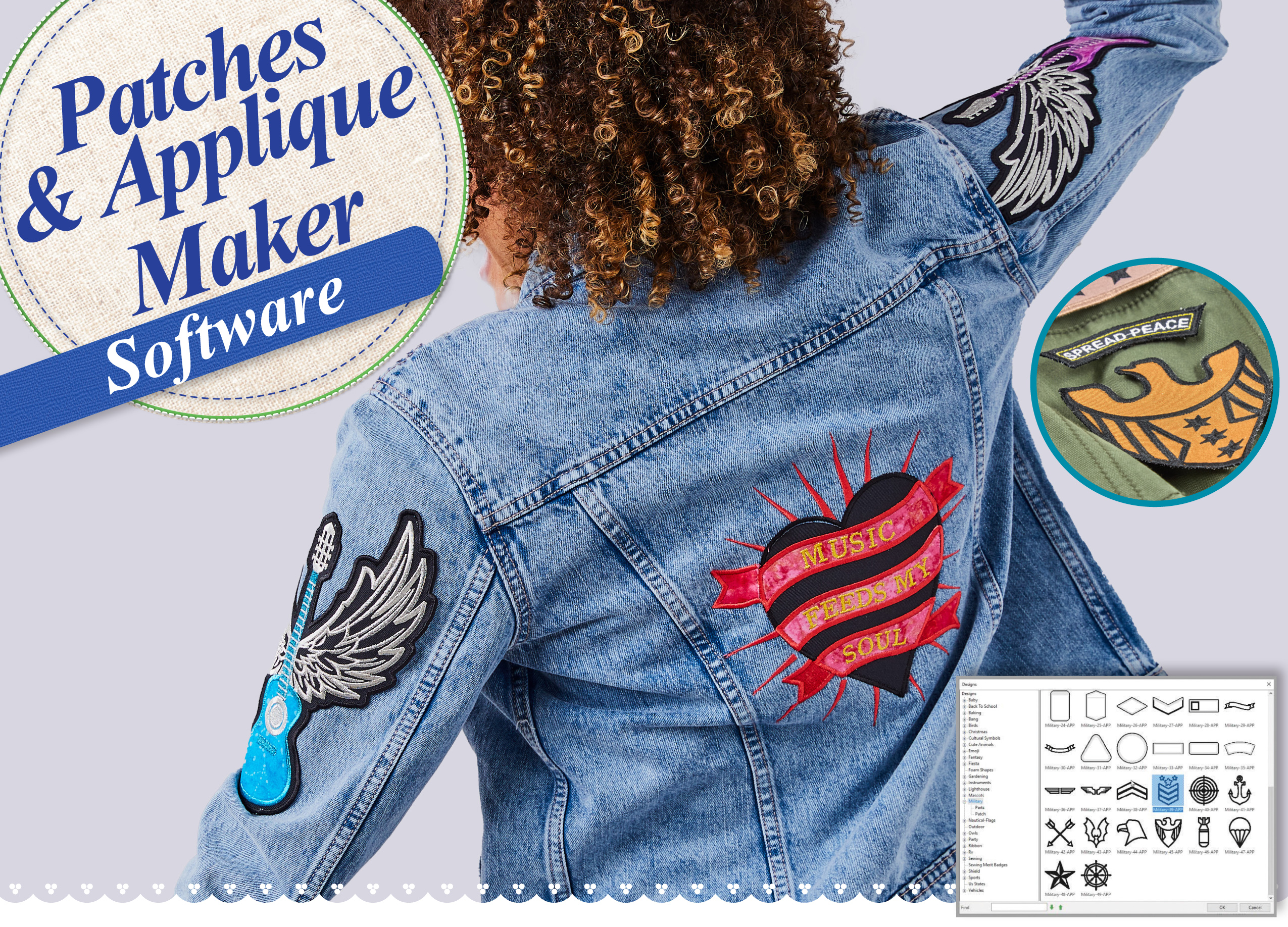 Patch & Applique Maker Software