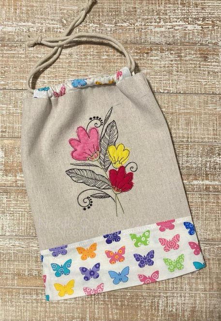 Reversible Princess Drawstring Bag Virtual Class - Image 4