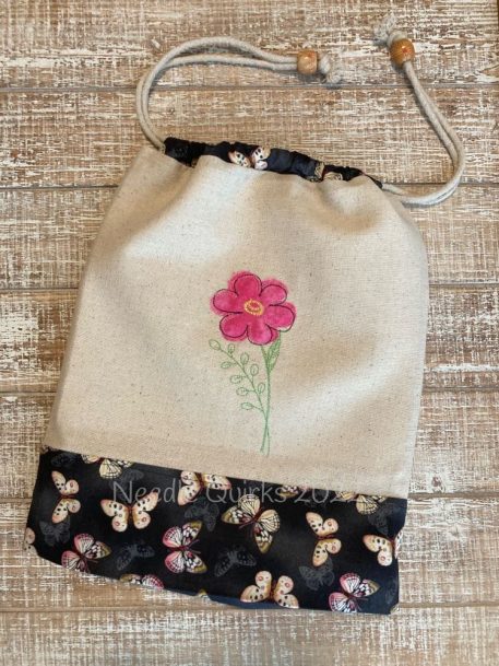 Reversible Princess Drawstring Bag Virtual Class
