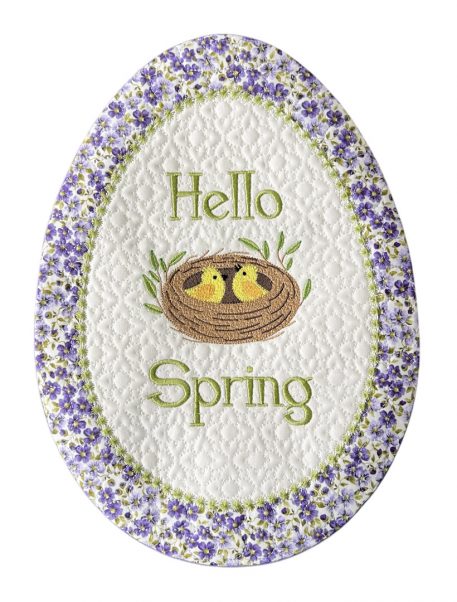 In the Hoop Designer Tutorial Shaped Placemat