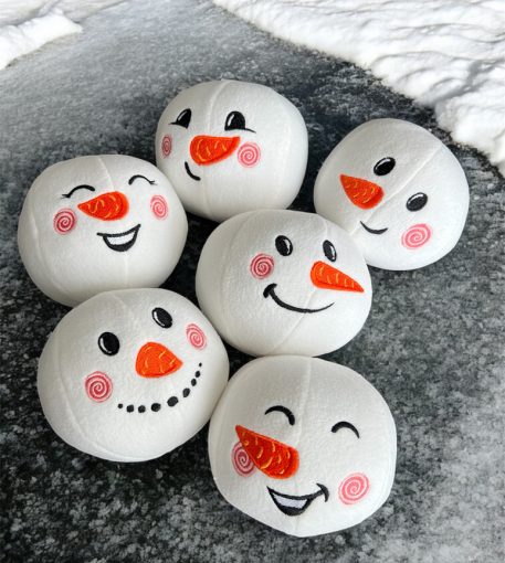 Snowman Snowballs Set 10