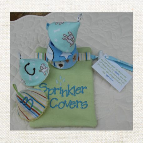 Baby Boy Sprinkler Covers & Bag