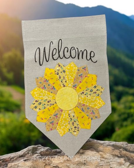 Sunflower Garden Flag Virtual Class