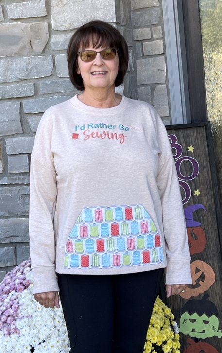 In the Hoop Sweatshirt Pocket - Image 2
