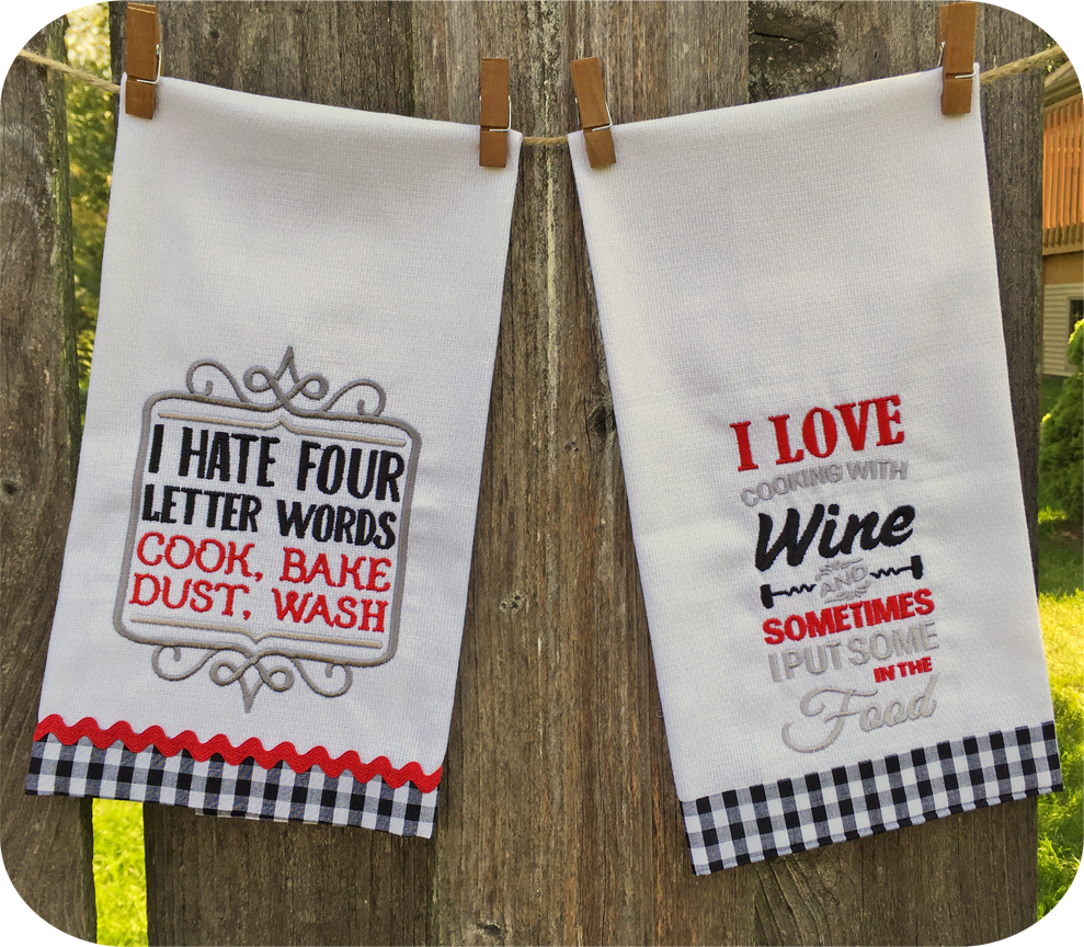 Funny Kitchen Towel Sayings