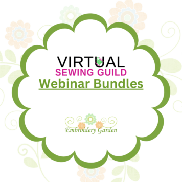 Virtual Sewing Guild Webinar Specials