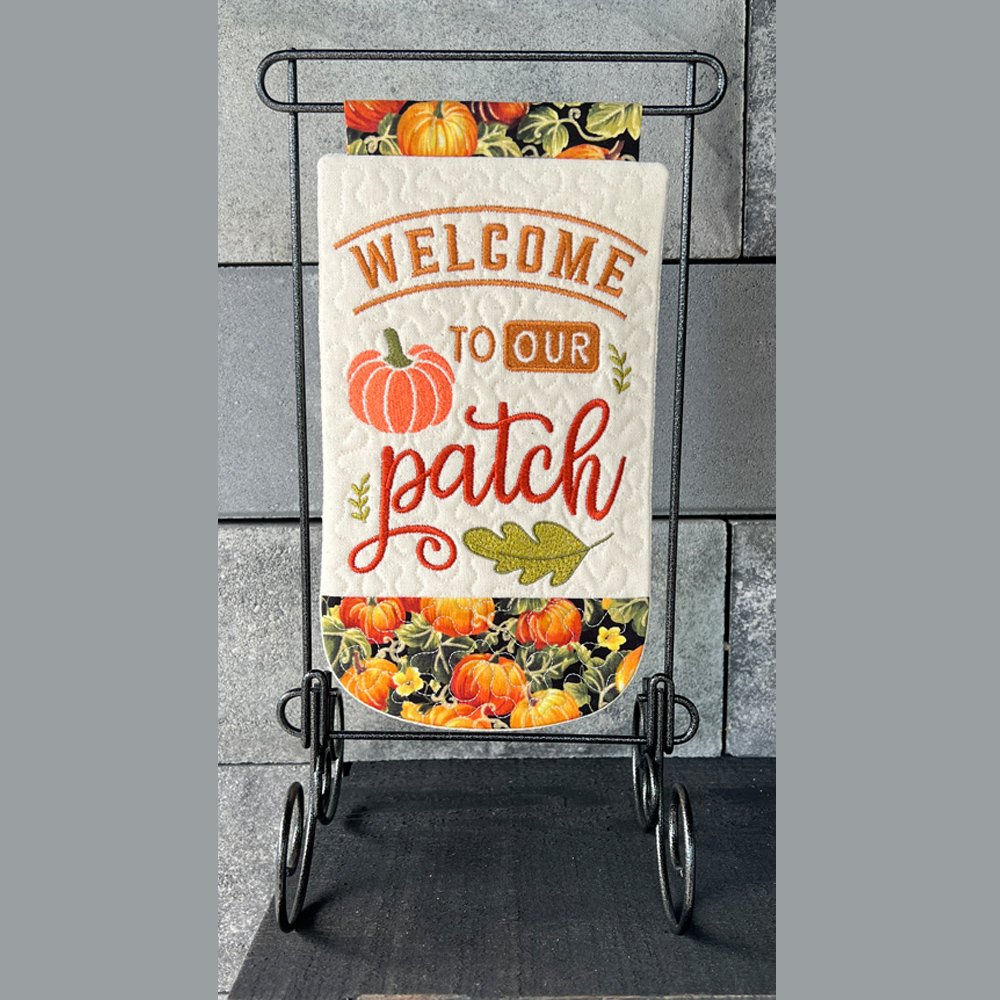 Welcome to Our Patch Hanging