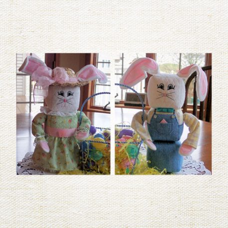 3D Bunny Couple