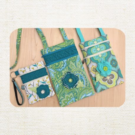 2 Zipper Purses Set
