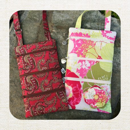 3 Zipper Purse Set
