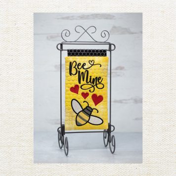 Bee Mine Mylar Mini Quilt Virtual Class