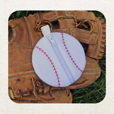 Baseball Coin Pouch