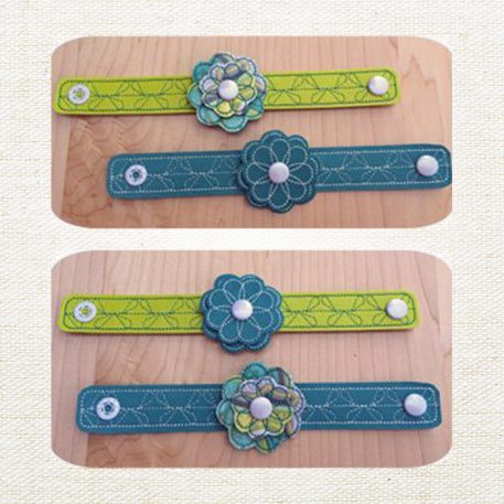 Bracelet with Interchangeable Flowers - Image 4