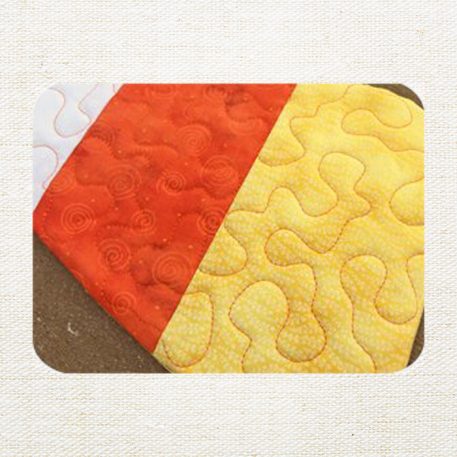 Candy Corn Mug Rugs Set - Image 3