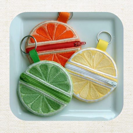 Citrus Coin Pouch