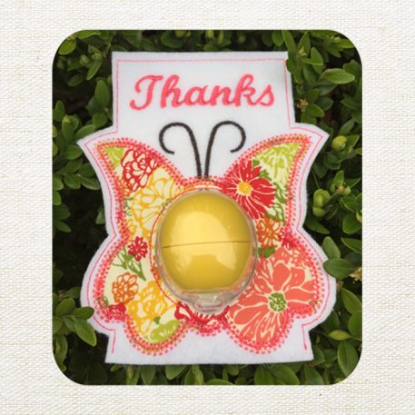 Butterfly EOS Lip Balm Holder