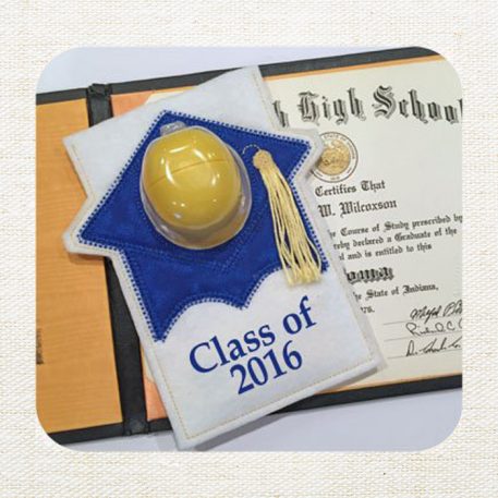 Graduation Cap EOS Lip Balm Holder - Image 3