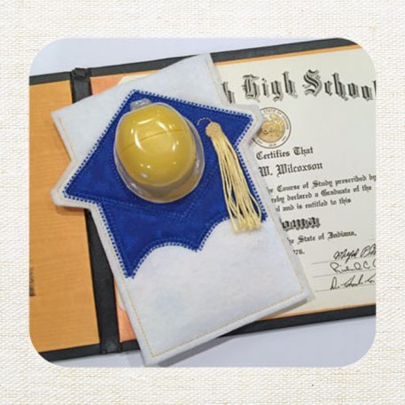 Graduation Cap EOS Lip Balm Holder