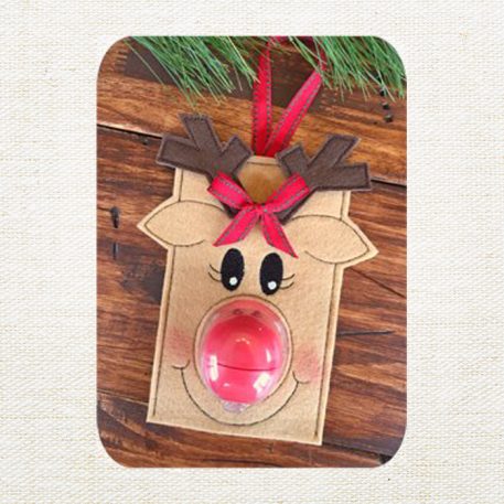 Reindeer EOS Lip Balm Holder - Image 3