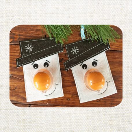 Snowman EOS Lip Balm Holder