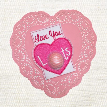 Valentine EOS Lip Balm Holder