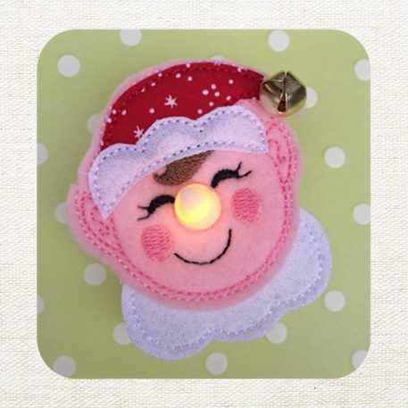 Elf Flameless Tealight Pin