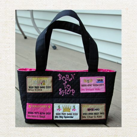 Faux Credit Card Purse 4x4
