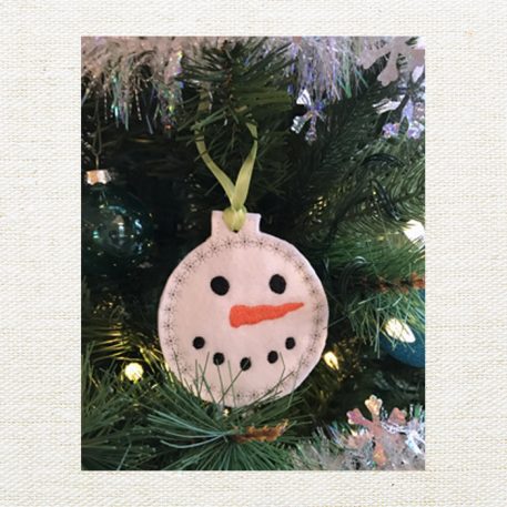 Snowman Ghirardelli Candy Holder