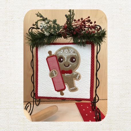 Gingerbread Man Appliques