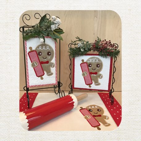 Gingerbread Man Appliques - Image 3