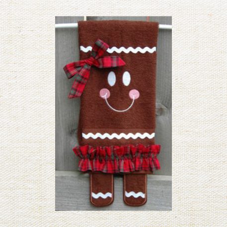 Gingerbread Legs Towel