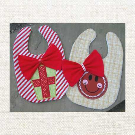 Gingerbread & Present w/Face Cloths