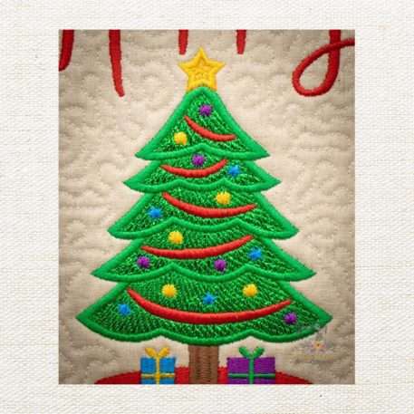 Happy Holidays Mylar Mini Quilt Virtual Class - Image 2