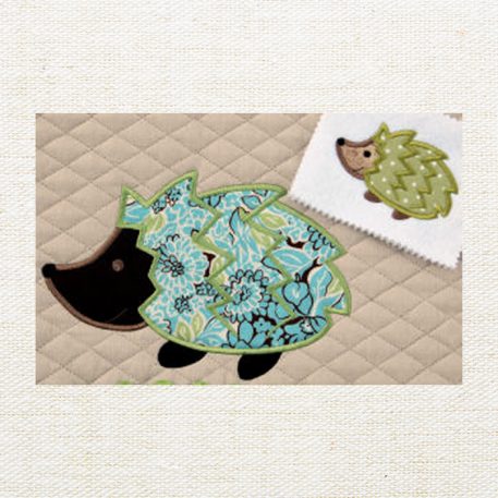 Hedgehog Appliques