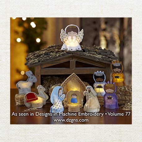 Nativity Flameless Tealight Covers
