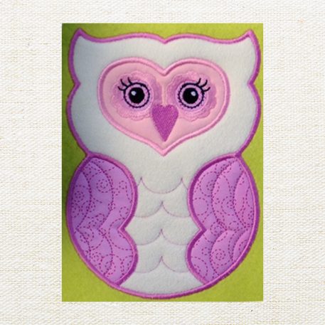 Owl  Appliques Set