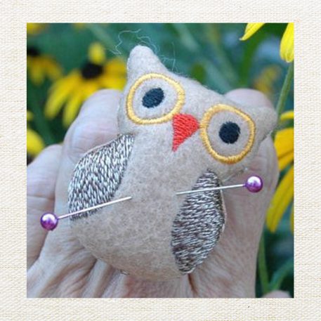 Owl Finger Pincushion