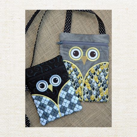 Owl Hipster Purse Set