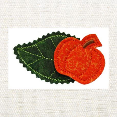 Pumpkin Hair Clips