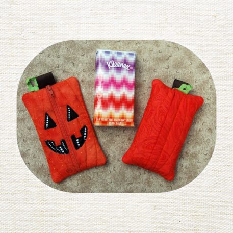 Pumpkin & Jack O' Lantern Tissue Holders