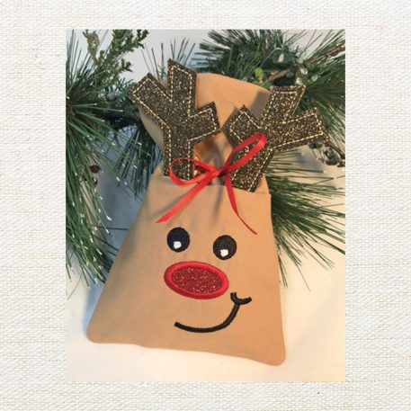 In the Hoop Reindeer Treat Bags - Image 2