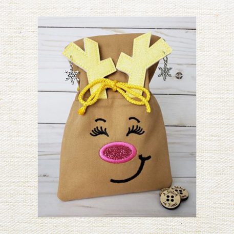 In the Hoop Reindeer Treat Bags - Image 3