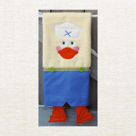 Ducky Sailor Legs Towel