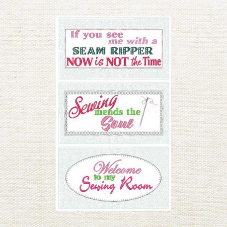 Sew Cute Small Wall Hanging - Image 2