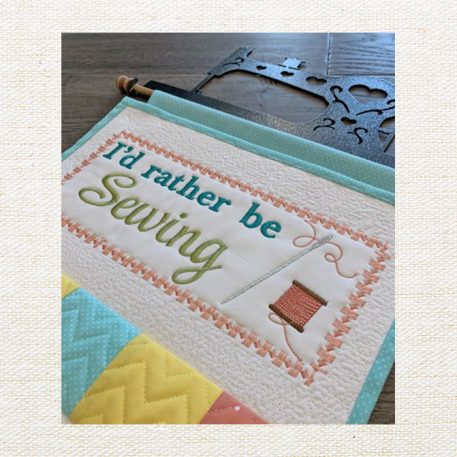Sew Cute Small Wall Hanging - Image 6